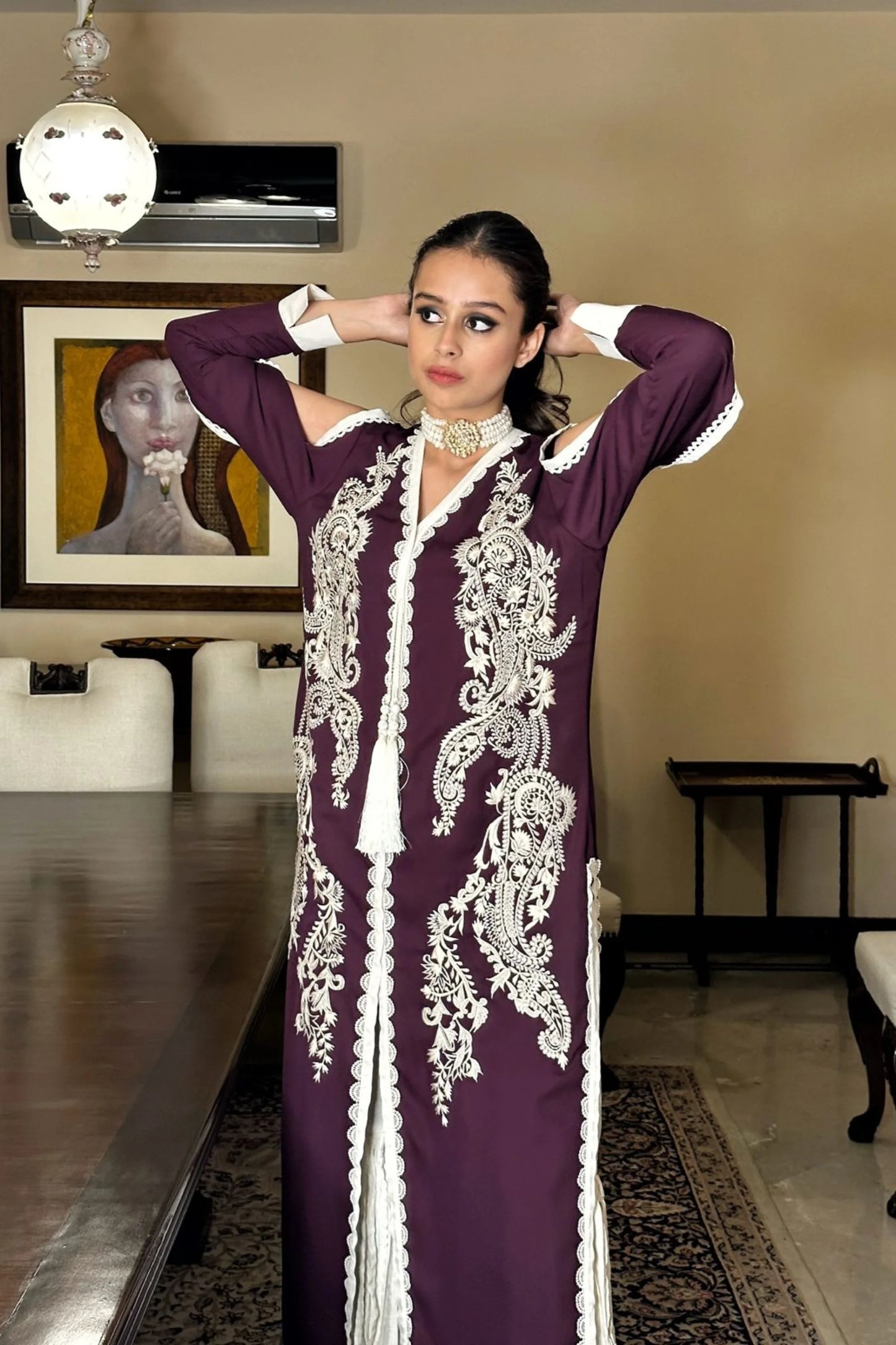 Moonlit Gharara Set