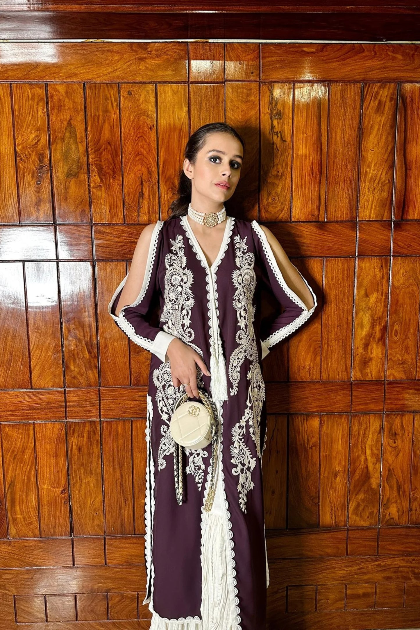 Moonlit Gharara Set
