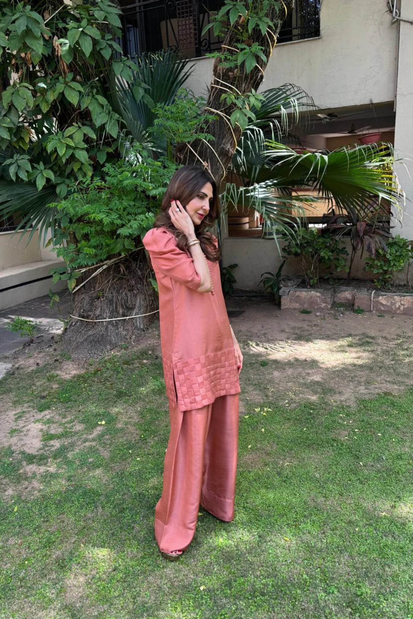 Peach Weave Farshi